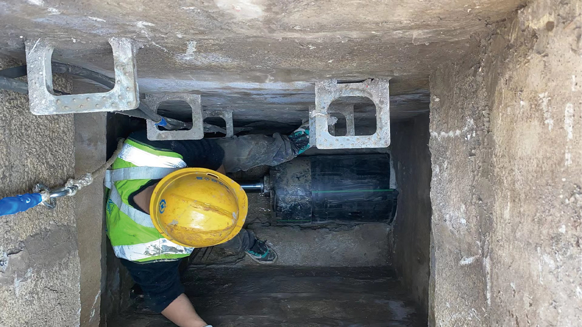 双柏HDPE短管内衬法